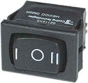 Rocker Switch SPDT - (ON)-OFF-(ON) - Image 1