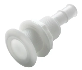 Thru-hull, Delrin, for hose Ø 38 mm (1 1/2") - Image 1