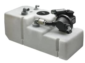 Waste water tank system 88lt, includes 12V pump & sensor - Image 1