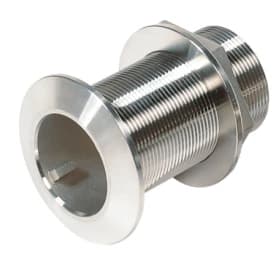 Thru-hull, stainless steel, chamfered flange, machined finish, G1¼ - Image 1