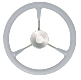 VETUS steering wheel (380 mm - 15") with PU-foam layer grey - Image 1